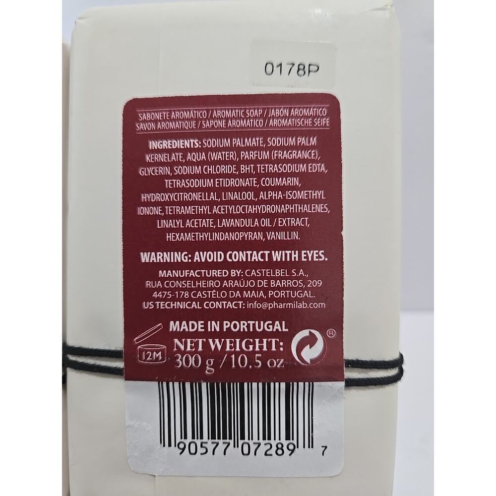 Casa Dos Aromas Oakwood Scented Triple Milled Soap Men 10.5 oz Each Set Of 2 - Picture 4 of 8
